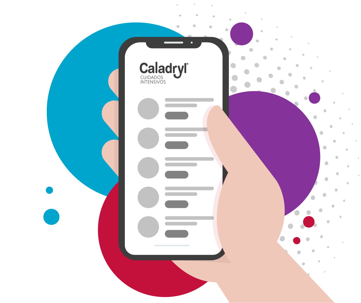 Ilustración de compra Caladryl